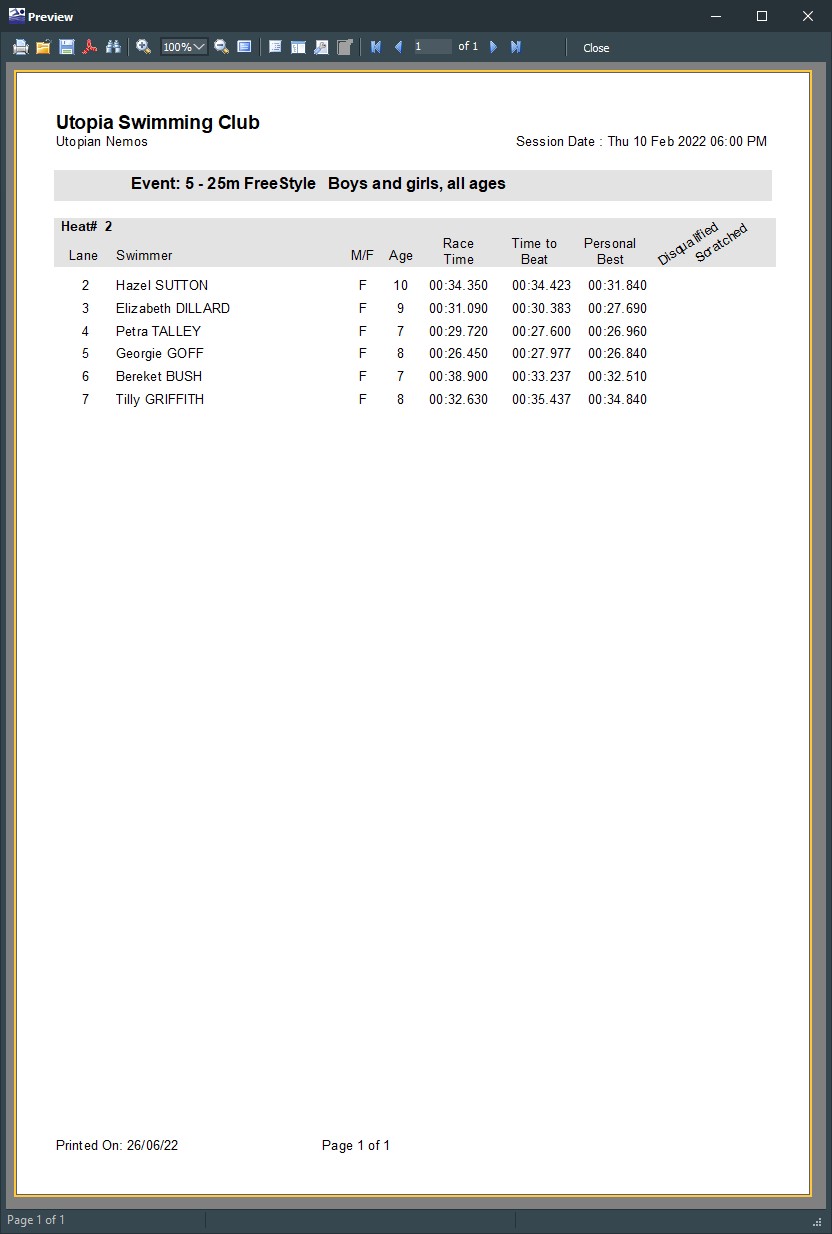 Heats Report V1.