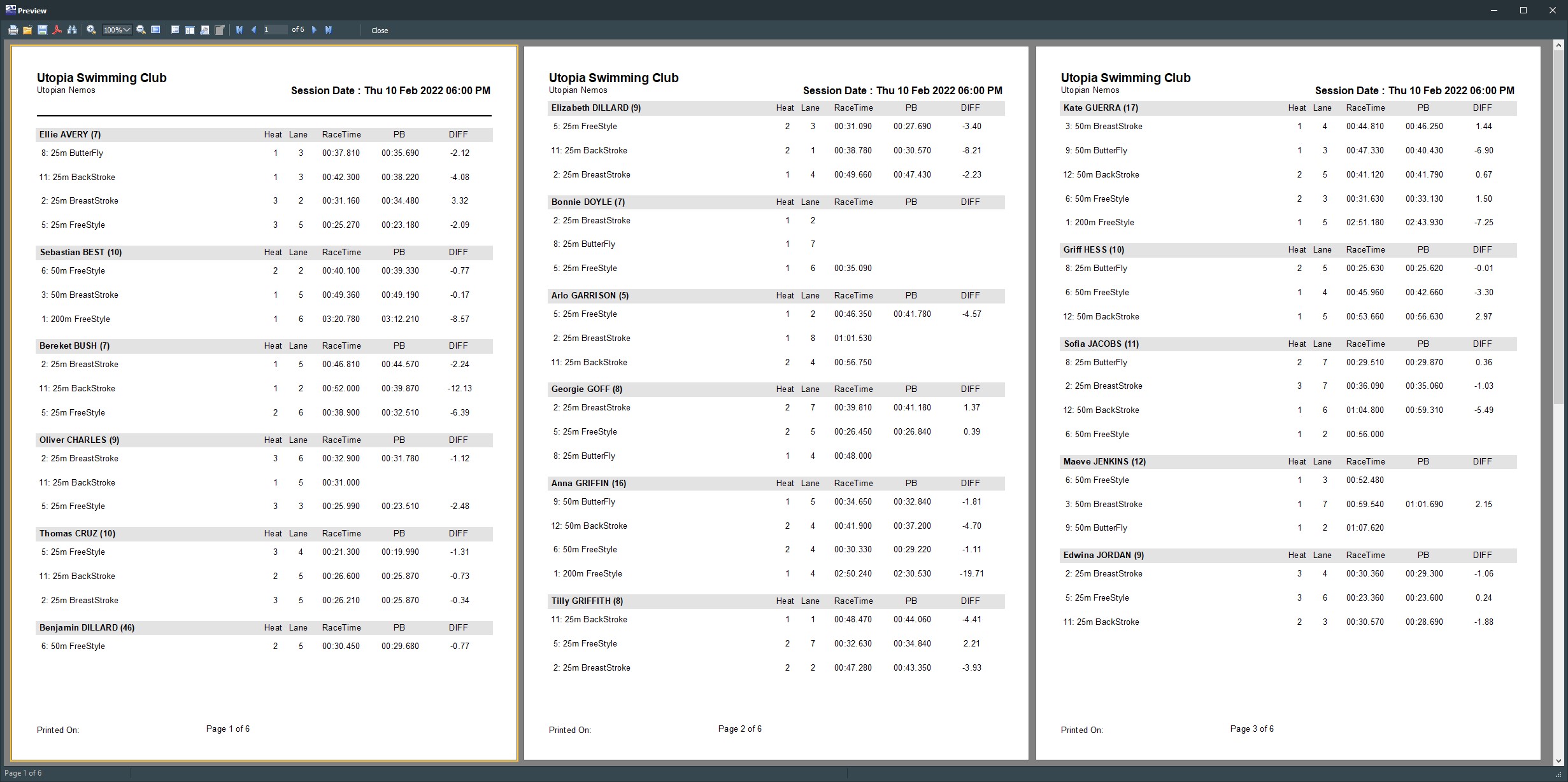 Session Report V2.